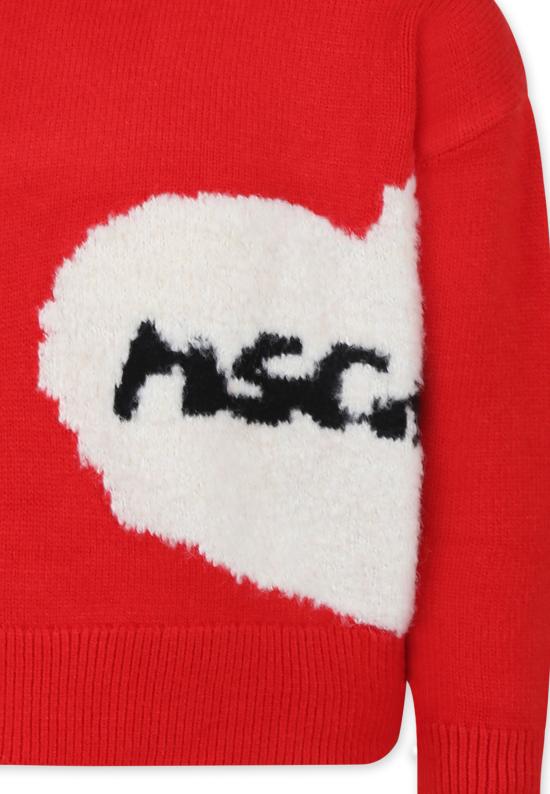 24FW [키즈] 엠에스지엠 티셔츠 F4MSJGJP131 040 RED - MSGM