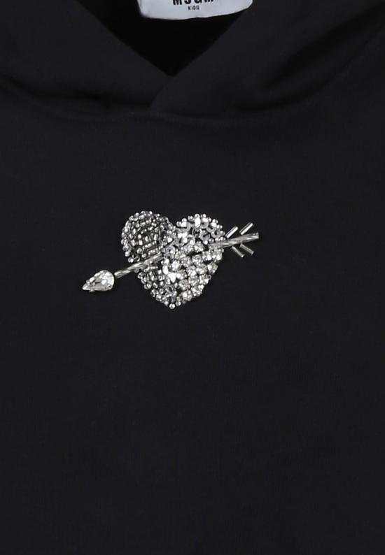 24FW [주니어] 엠에스지엠 티셔츠 F4MSJGHS129 110 BLACK - MSGM