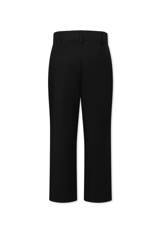 24FW [키즈] 엠에스지엠 스트레이트 팬츠 F4MSJGPA187 110 BLACK - MSGM