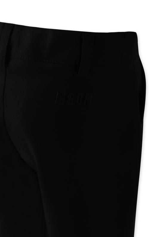 24FW [키즈] 엠에스지엠 스트레이트 팬츠 F4MSJGPA187 110 BLACK - MSGM