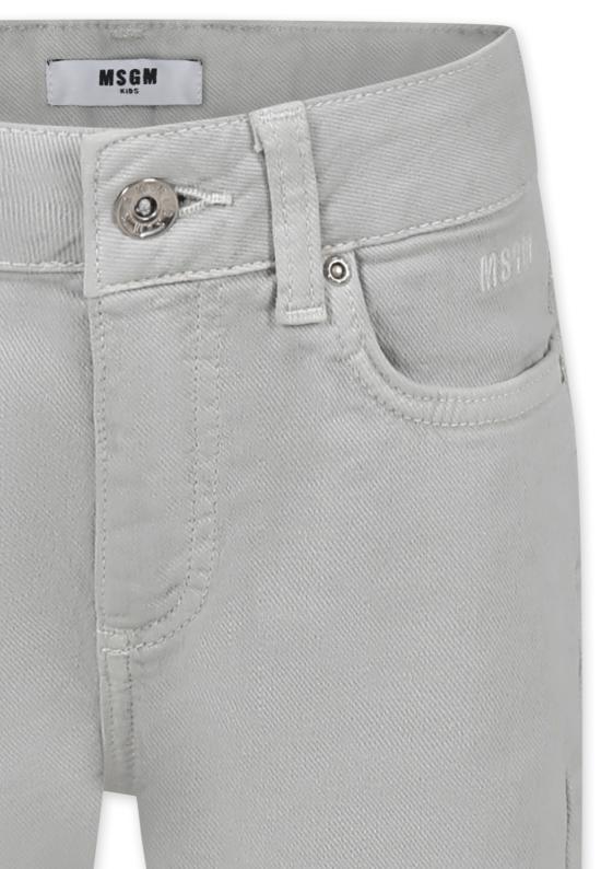 24FW [키즈] 엠에스지엠 진 F4MSJGDP208 129 GREY - MSGM