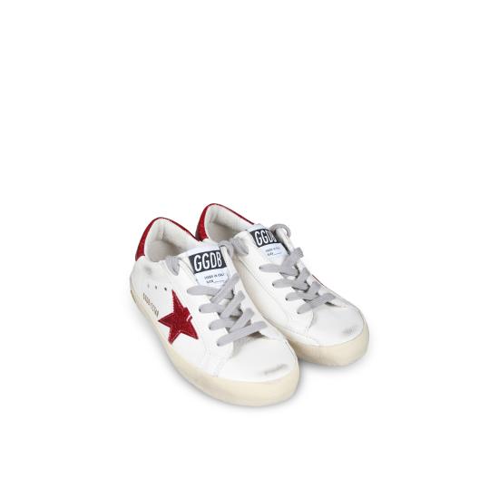 25FW [키즈] 골든구스 스니커즈 GJF00101 F006065 10350 WHITE - GOLDEN GOOSE