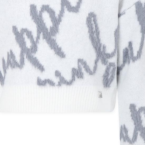 24FW [키즈] 핑코 풀오버 F4PIBGJP123 002 WHITE - PINKO