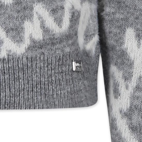 24FW [키즈] 핑코 풀오버 F4PIBGJP123 102 GREY - PINKO