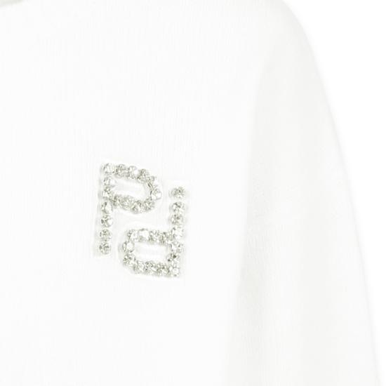 24FW [키즈] 핑코 티셔츠 F4PIJGJP016 002 WHITE - PINKO