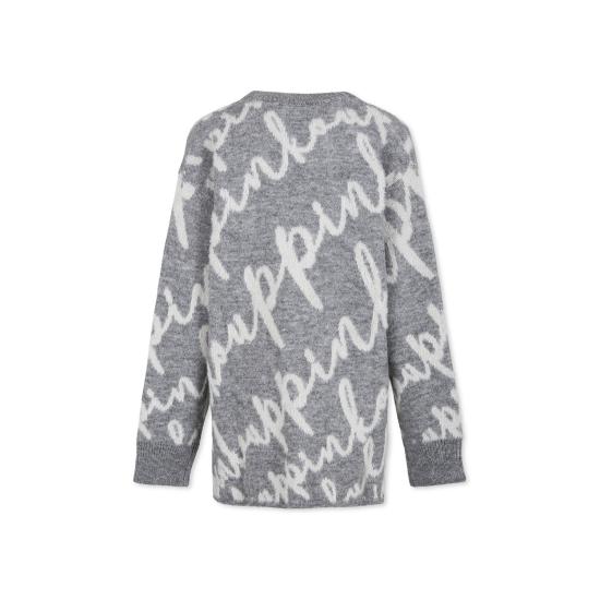 24FW [키즈] 핑코 가디건 F4PIJGCA048 102 GREY - PINKO