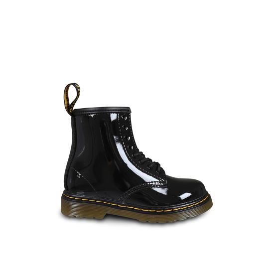 25FW [키즈] 닥터마틴 미들 부츠 1460 Y 21979001 BLACK PATENT LAMPER