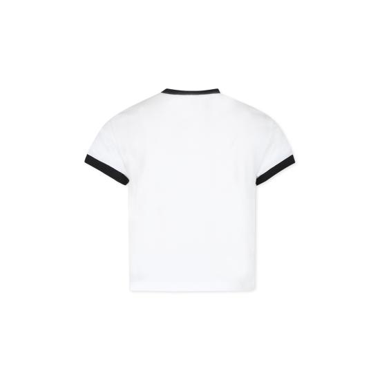 24FW [키즈] 마르니 티셔츠 M01197 M00SG MT246F 0M110 WHITE - MARNI