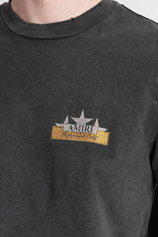 25SS 아미리 반팔 티셔츠 411473 AWJYTE1054 Black - AMIRI