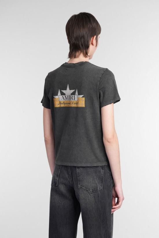 25SS 아미리 반팔 티셔츠 411473 AWJYTE1054 Black - AMIRI