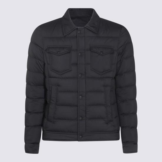 25FW 에르노 라 카미치아 다운 자켓  PI011ULE12456Z9300 Black