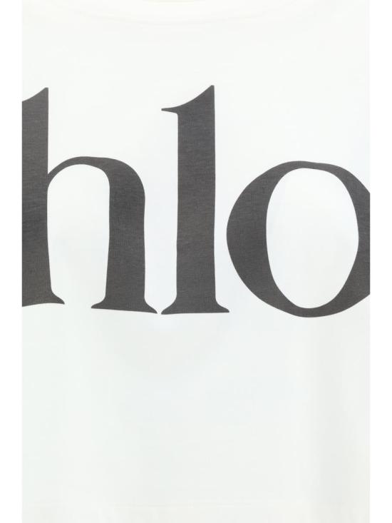 26SS 끌로에 반팔 티셔츠 CH24AJH09183 101 WHITE - CHLOE