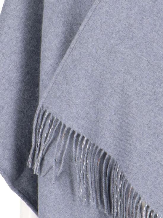 26SS 버버리 리버시블 체크 울 케이프  8071675A1345 GREY - BURBERRY