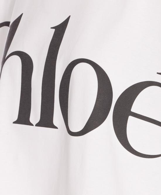 25FW 끌로에 반팔 티셔츠 24AJH09183 101 White - CHLOE