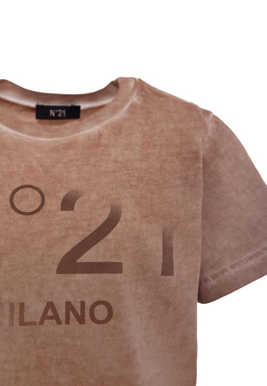  [키즈] 누메로벤투노 티셔츠 N21943 N0376 0N717 BROWN - N°21