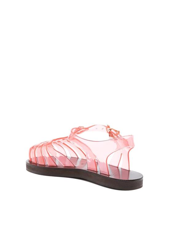  에이션트 그릭 샌들 HOMERIAJELLYJELLYLEATCLRED Red - ANCIENT GREEK