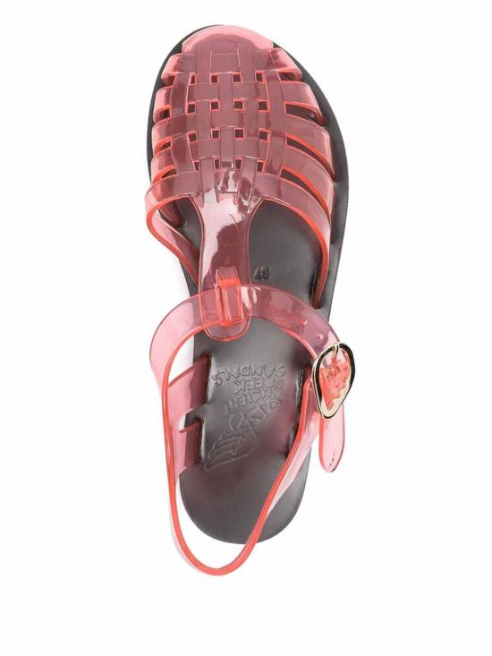  에이션트 그릭 샌들 HOMERIAJELLYJELLYLEATCLRED Red - ANCIENT GREEK