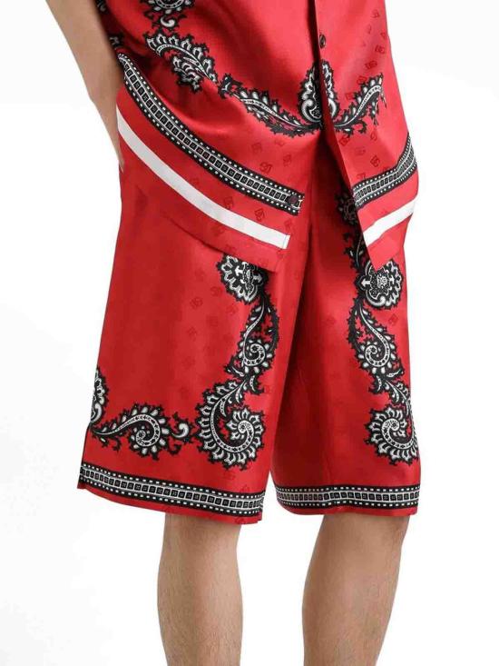 25SS 돌체앤가바나 숏팬츠 GV37ATGI926HR5IJ Red - DOLCE & GABBANA