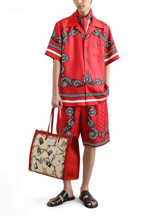 25SS 돌체앤가바나 숏팬츠 GV37ATGI926HR5IJ Red - DOLCE & GABBANA