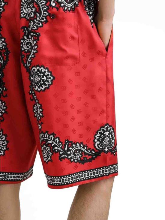 25SS 돌체앤가바나 숏팬츠 GV37ATGI926HR5IJ Red - DOLCE & GABBANA
