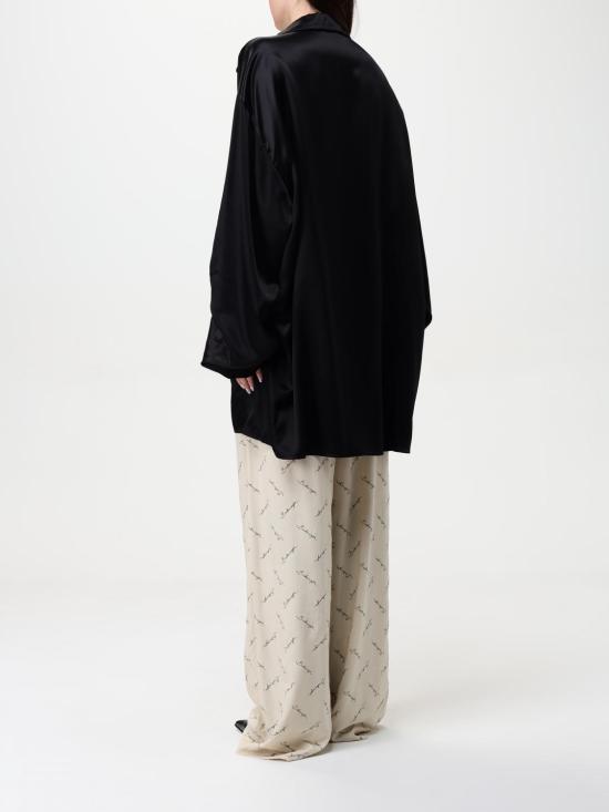 25SS 발렌시아가 블라우스 818436TLO28 1000 Black - BALENCIAGA