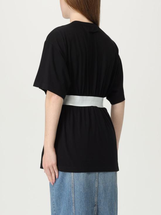 25FW MM6 메종마르지엘라 반팔 티셔츠 S52GC0335M20048 900 Black - MM6 MAISON MARGIELA