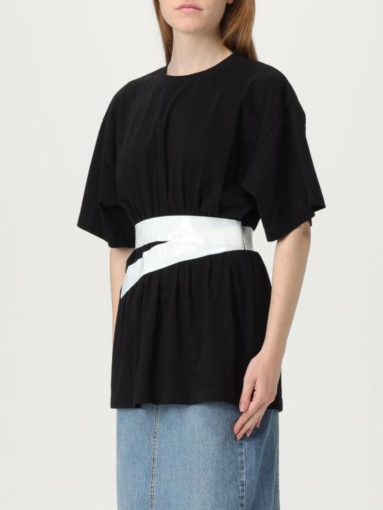 25FW MM6 메종마르지엘라 반팔 티셔츠 S52GC0335M20048 900 Black - MM6 MAISON MARGIELA