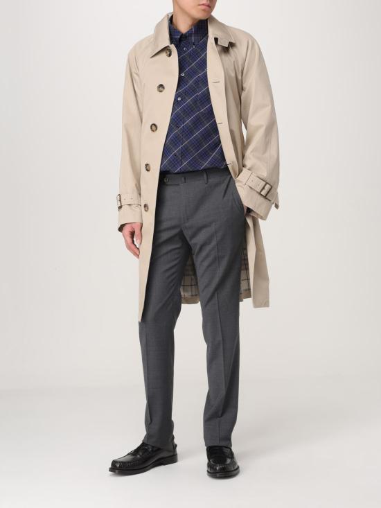 25FW 버버리 롱 개버딘 카 코트  8108800 Beige - BURBERRY