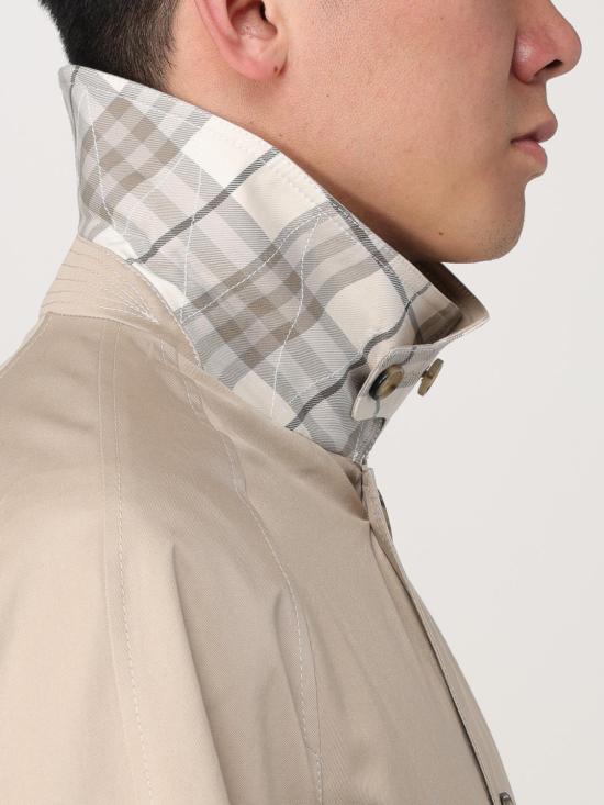 25FW 버버리 롱 개버딘 카 코트  8108800 Beige - BURBERRY