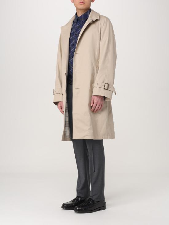 25FW 버버리 롱 개버딘 카 코트  8108800 Beige - BURBERRY