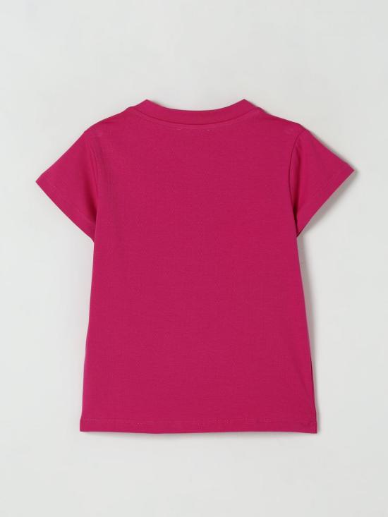 25FW [키즈] 발망 티셔츠 BW8B01Z2389 50LBC Fuchsia - BALMAIN