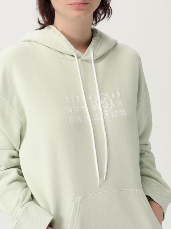 25FW MM6 메종마르지엘라 후드 티셔츠 S62GU0138M25004 688 Green - MM6 MAISON MARGIELA