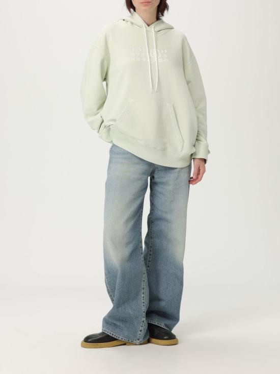 25FW MM6 메종마르지엘라 후드 티셔츠 S62GU0138M25004 688 Green - MM6 MAISON MARGIELA