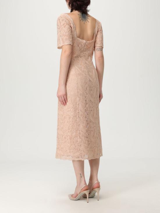 25FW 에르마노 설비노 롱 원피스 D462Q398OEX 41314 Nude - ERMANNO SCERVINO