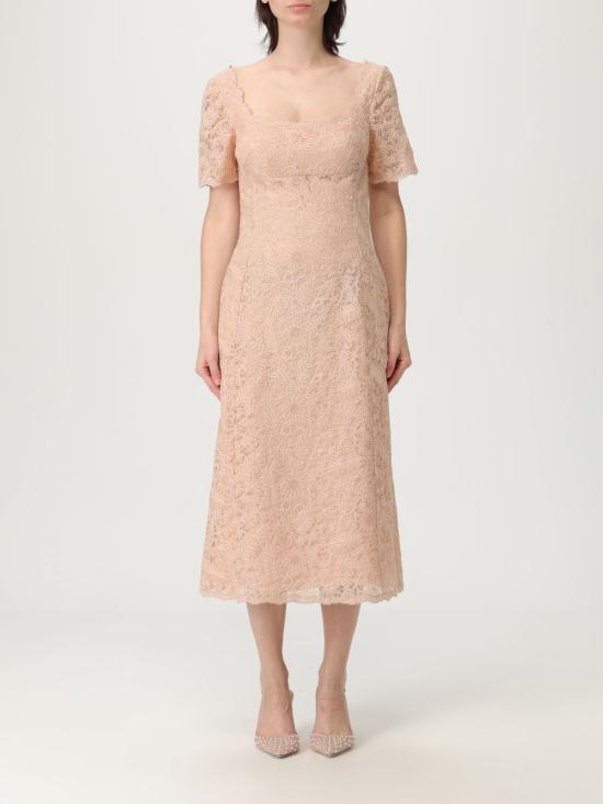 25FW 에르마노 설비노 롱 원피스 D462Q398OEX 41314 Nude