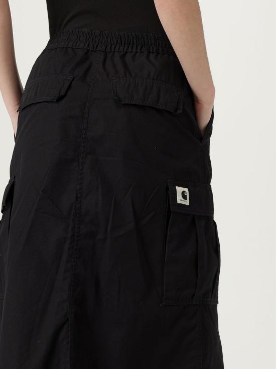 25FW 칼하트 WIP 롱 스커트 I033148 8902 Black - CARHARTT WIP