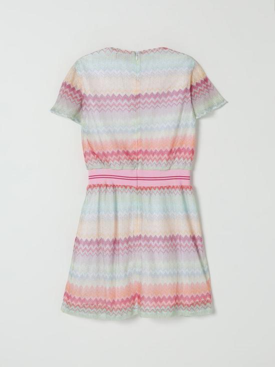 25SS [키즈] 미소니 원피스 MW1C01Q0077 700FU Green - MISSONI