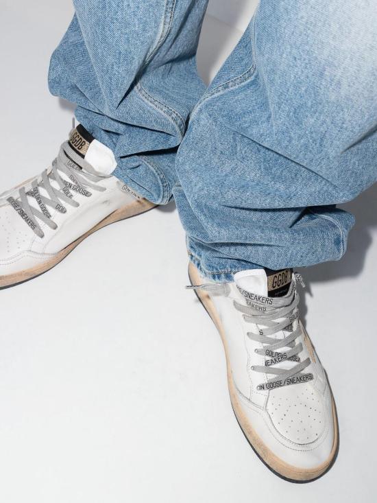 26SS 골든구스 볼스타 스니커즈 GWF00117F00078380608 White - GOLDEN GOOSE