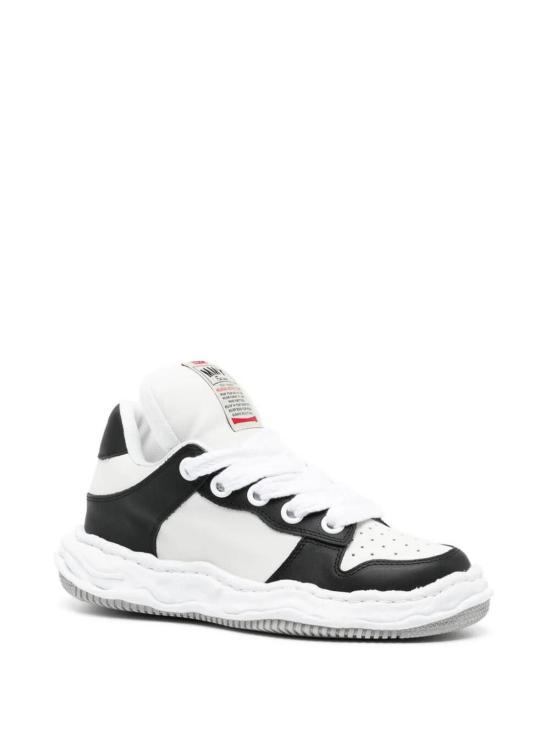  메종 미하라 야스히로 웨인 퍼퍼 OG 솔 레더 로우탑 A12FW718BLACK - MAISON MIHARA YASUHIRO