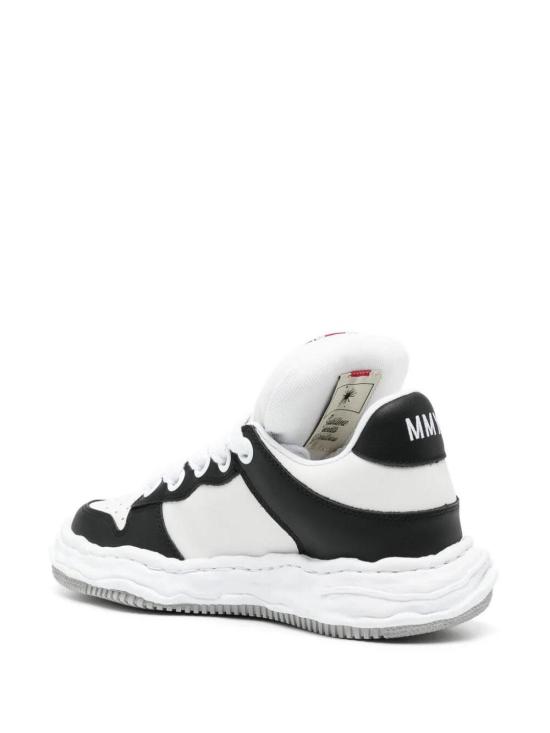  메종 미하라 야스히로 웨인 퍼퍼 OG 솔 레더 로우탑 A12FW718BLACK - MAISON MIHARA YASUHIRO
