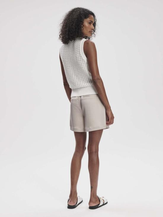  발리 민소매 티셔츠 바를리 펀스 니트 탱크 - VARLEY