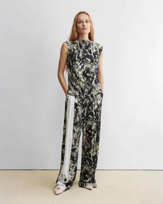  레이첼 코미 스트레이트 팬츠 헤드 팬츠 블랙 - RACHEL COMEY