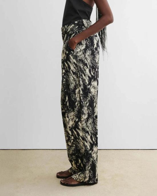  레이첼 코미 스트레이트 팬츠 헤드 팬츠 블랙 - RACHEL COMEY