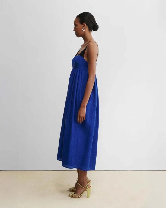  레이첼 코미 롱 원피스 벨리니 드레스 딥씨 - RACHEL COMEY