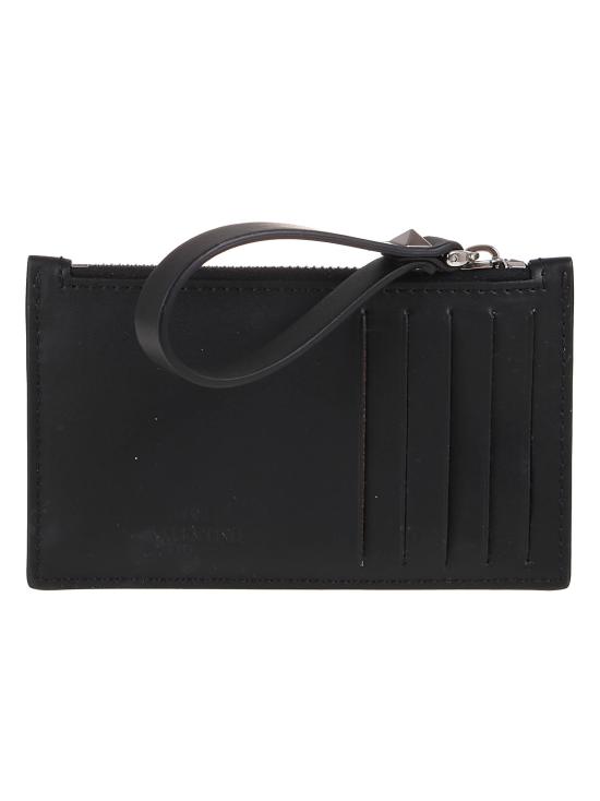 25FW 발렌티노 가라바니 명함지갑 YP0540 LVN 0NI NERO BIANCO - VALENTINO GARAVANI