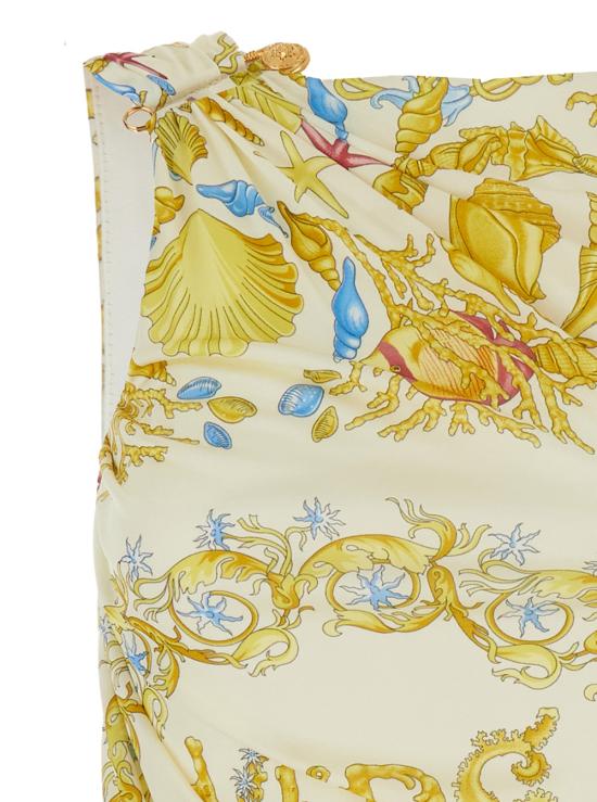 25FW 베르사체 미디 원피스 10201631A152105K640 Multicolor - VERSACE