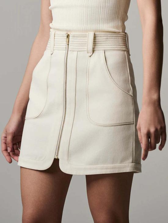  헤브론 숏 스커트 노라 스커트 아이보리 - HEVRON