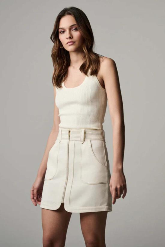  헤브론 숏 스커트 노라 스커트 아이보리