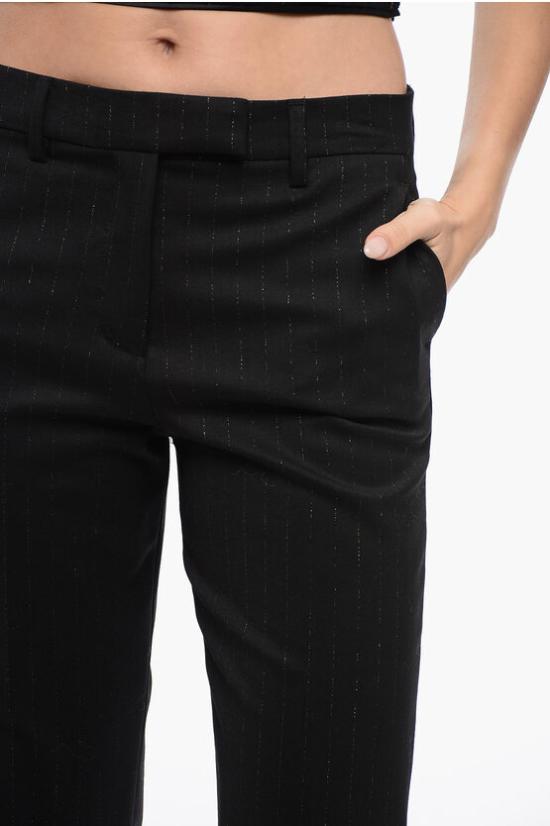  트루 로얄 크롭 팬츠 T762C09001 Black - TRUE ROYAL