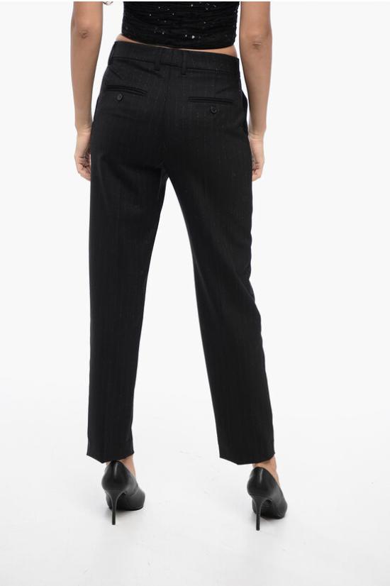  트루 로얄 크롭 팬츠 T762C09001 Black - TRUE ROYAL